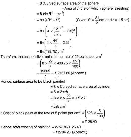 NCERT Class 9 Maths Solutions Chapter 13 Surface Areas and Volumes Ex 13.9 A2.1