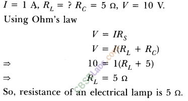 NCERT Exemplar Class 10 Science Chapter 12 Electricity 5