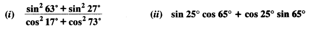 NCERT Solutions For Class 10 Maths Chapter 8 Introduction to Trigonometry Ex 8.4 Q3