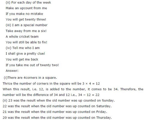 NCERT Solutions For Class 6 Maths Algebra Exercise 11.5 Q16