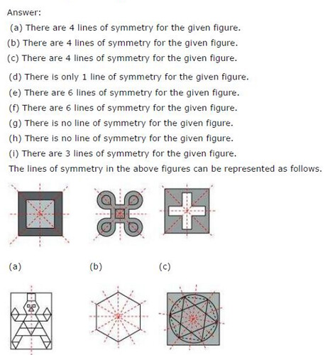 NCERT Solutions For Class 6 Maths Chapter 13 Symmetry Ex 13.1 Q9