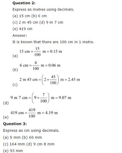 NCERT Solutions For Class 6 Maths Decimals Exercise 8.4 Q2