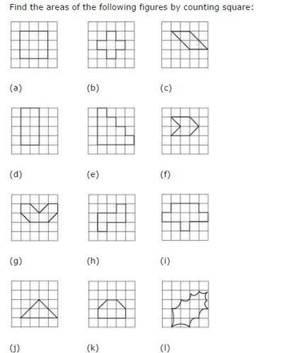 NCERT Solutions For Class 6 Maths Mensuration Exercise 10.2 Q1