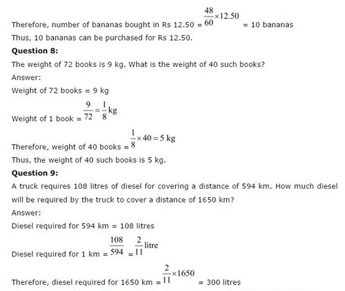 NCERT Solutions For Class 6 Maths Ratios and Proportions Exercise 12.3 Q4