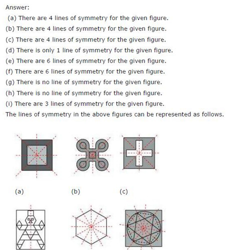 NCERT Solutions For Class 6 Maths Symmetry Exercise 13.2 Q2