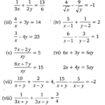 NCERT Solutions for Class 10 Maths Chapter 3 Pair of Linear Equations in Two Variables Ex 3.6 Q1