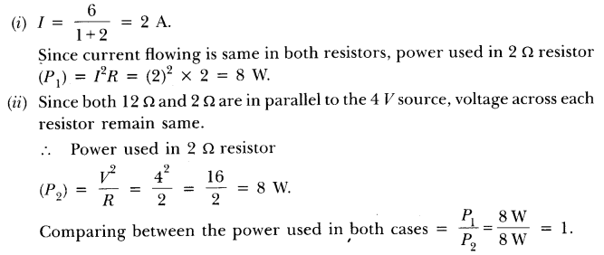 NCERT Solutions for Class 10 Science Chapter 12 Electricity Text Book Questions Q14