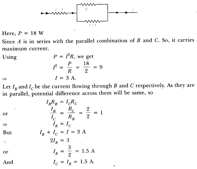 NCERT Solutions for Class 10 Science Chapter 12 Electricity Text Book Questions SAQ Q1