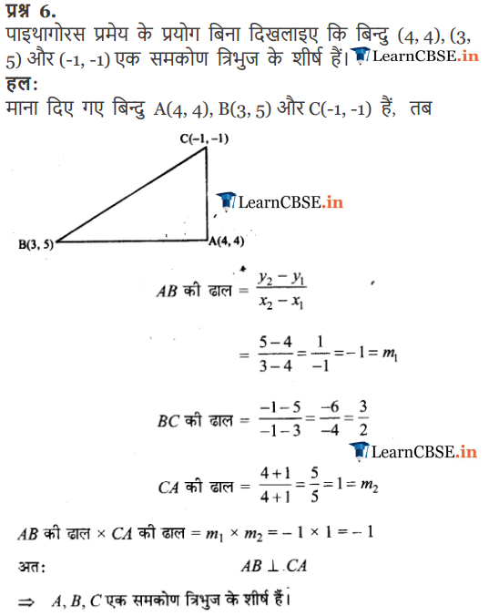 NCERT Solutions for Class 11 Maths Chapter 10 Straight Lines Exercise 10.1 in pdf form free download