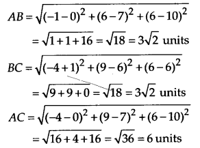 NCERT Solutions for Class 11 Maths Chapter 12 Introduction to three Dimensional Geometry Ex 12.2 3