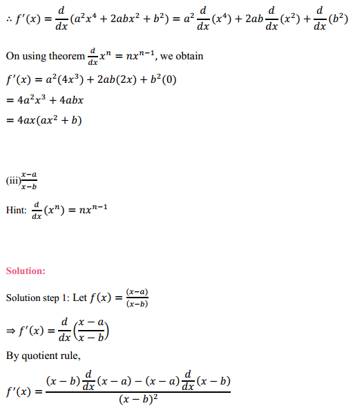 NCERT Solutions for Class 11 Maths Chapter 13 Limits and Derivatives Exercise 13.2 10