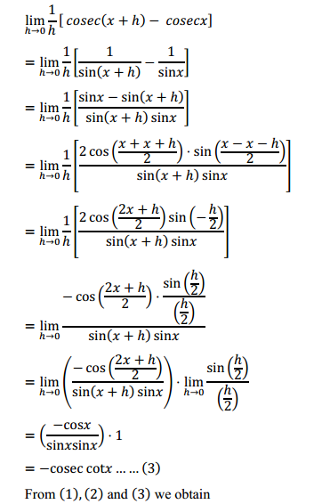 NCERT Solutions for Class 11 Maths Chapter 13 Limits and Derivatives Exercise 13.2 24