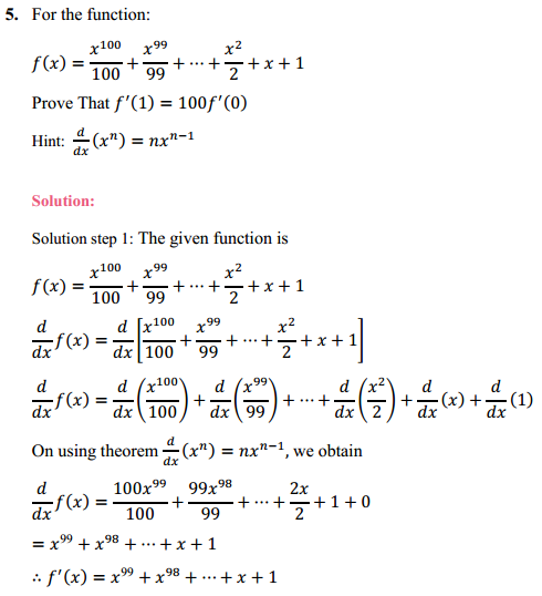 NCERT Solutions for Class 11 Maths Chapter 13 Limits and Derivatives Exercise 13.2 7
