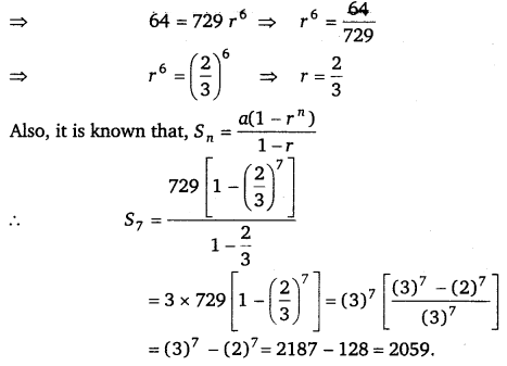 NCERT Solutions for Class 11 Maths Chapter 9 Sequences and Series Ex 9.3 11