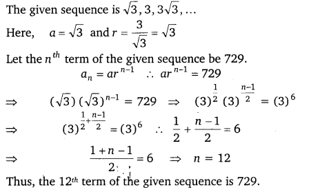 NCERT Solutions for Class 11 Maths Chapter 9 Sequences and Series Ex 9.3 5