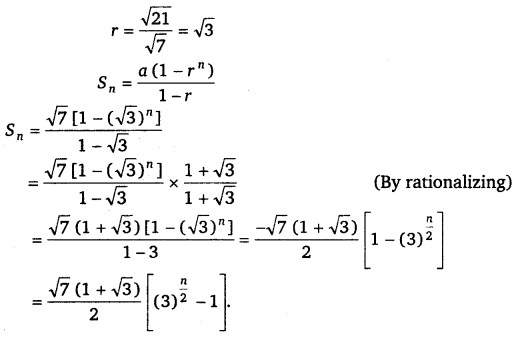 NCERT Solutions for Class 11 Maths Chapter 9 Sequences and Series Ex 9.3 6