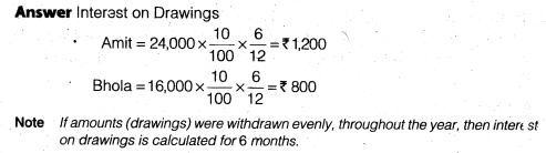 NCERT Solutions for Class 12 Accountancy Chapter 2 Accounting for Partnership Basic Concepts Numerical Problems Q23