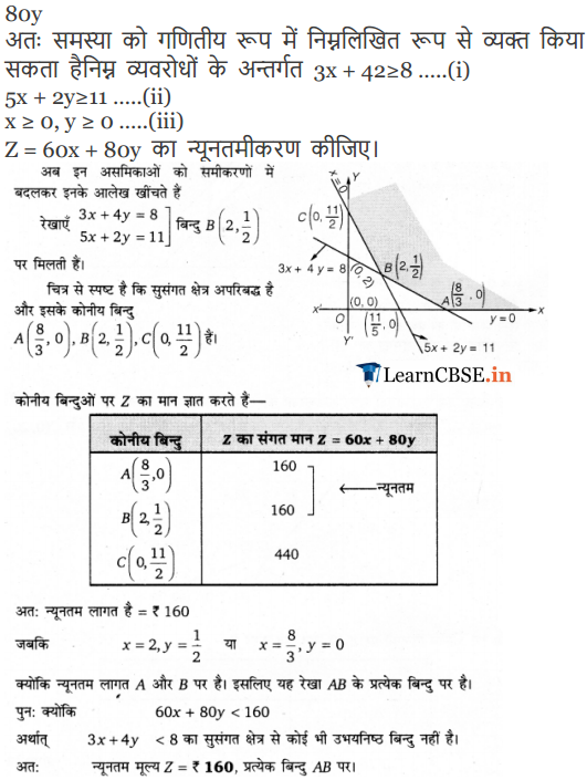 NCERT Solutions for Class 12 Maths Exercise 12.2 of Linear Programming in PDF
