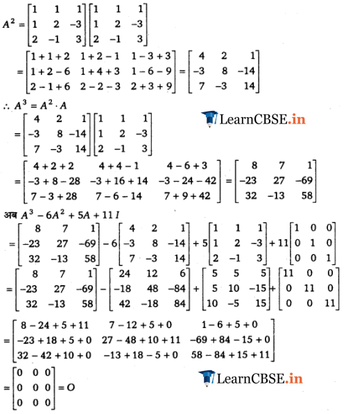 NCERT Solutions for Class 12 Maths Chapter 4 Exercise 4.5 Determinants