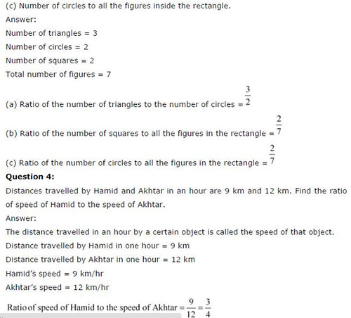 NCERT Solutions for Class 6 Maths Chapter 12 Ratios and Proportions Ex 12.1 Q3