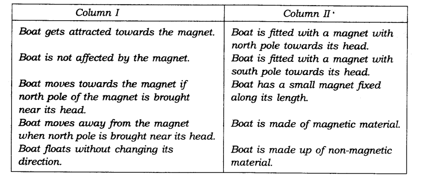 NCERT Solutions for Class 6 Science Chapter 13 Fun with Magnets Q10