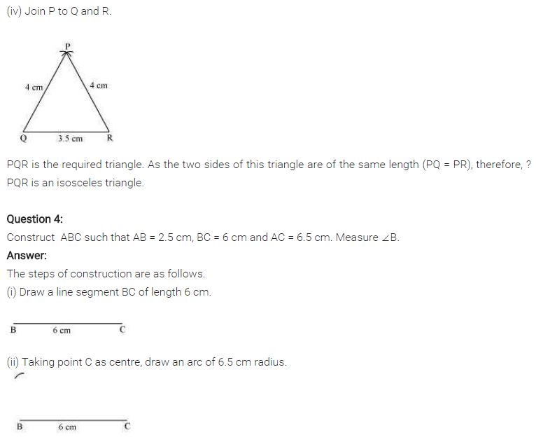 NCERT Solutions for Class 7 Maths Chapter 10 Practical Geometry Ex 10.2 Q4