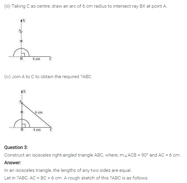 NCERT Solutions for Class 7 Maths Chapter 10 Practical Geometry Ex 10.5 Q2.2