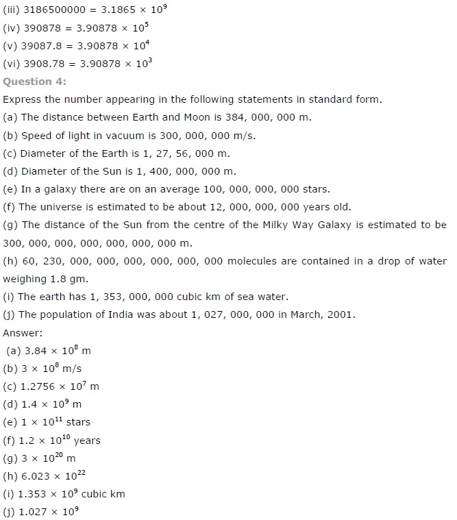 NCERT Solutions for Class 7 Maths Chapter 13 Exponents and Powers Ex 13.3 Q2