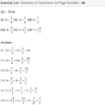 NCERT Solutions for Class 7 Maths Chapter 2 Fractions and Decimals Ex 2.4 Q1