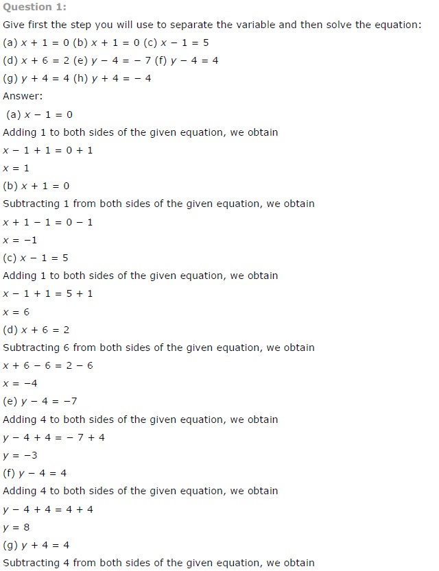 NCERT Solutions for Class 7 Maths Chapter 4 Simple Equations Ex 4.2 Q1
