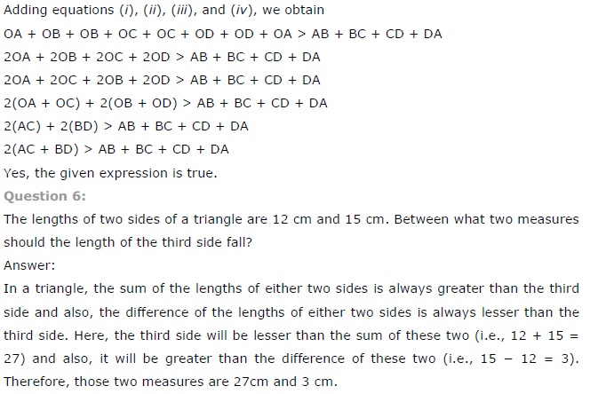 NCERT Solutions for Class 7 Maths Chapter 6 The Triangle and its Properties Ex 6.4 Q5