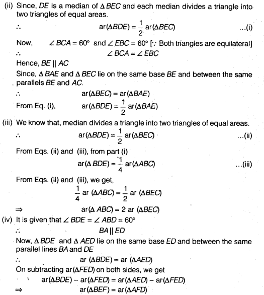 NCERT Solutions for Class 9 Maths Chapter 9 Areas of Parallelograms and Triangles Ex 9.4 A5.2