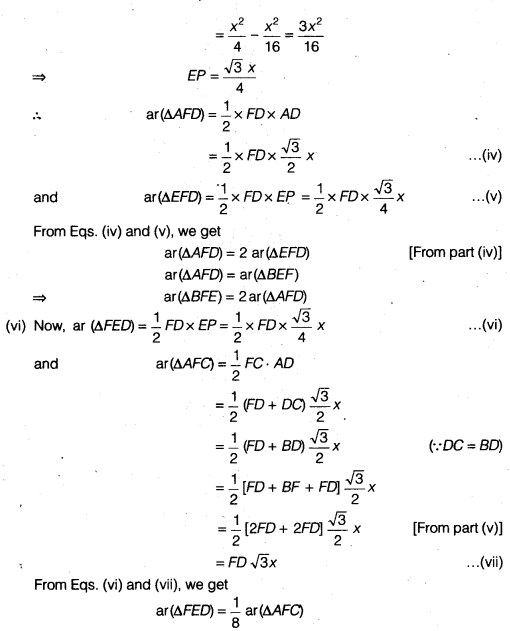 NCERT Solutions for Class 9 Maths Chapter 9 Areas of Parallelograms and Triangles Ex 9.4 A5.4