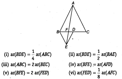 NCERT Solutions for Class 9 Maths Chapter 9 Areas of Parallelograms and Triangles Ex 9.4 A5