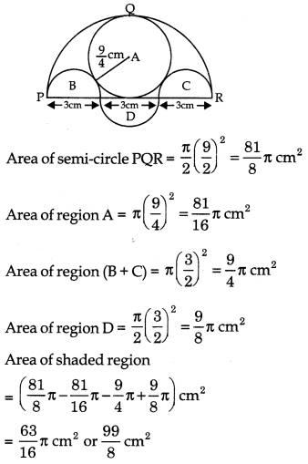 Areas Related to Circles Class 10 Extra Questions Maths Chapter 12 with Solutions 11