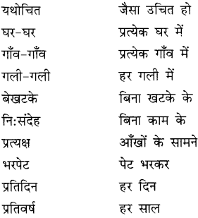 CBSE Class 9 Hindi A व्याकरण समास 4