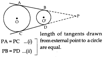 Circles Class 10 Extra Questions Maths Chapter 10 with Solutions 12