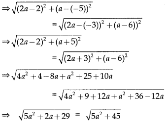 Coordinate Geometry Class 10 Extra Questions Maths Chapter 7 with Solutions 11