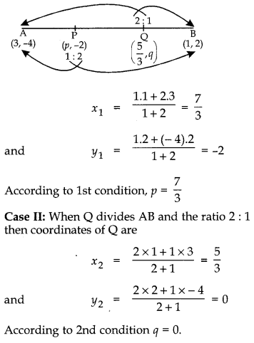 Coordinate Geometry Class 10 Extra Questions Maths Chapter 7 with Solutions 40