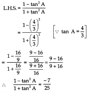 Introduction to Trigonometry Class 10 Extra Questions Maths Chapter 8 with Solutions 14