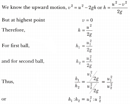 Motion Class 9 Extra Questions Science Chapter 8 11