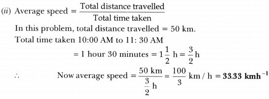 Motion Class 9 Extra Questions Science Chapter 8 17
