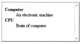 NCERT Solutions for Class 10 Foundation of Information Technology - HTML 2