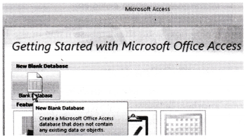 NCERT Solutions for Class 10 Foundation of Information Technology - Microsoft Access 1