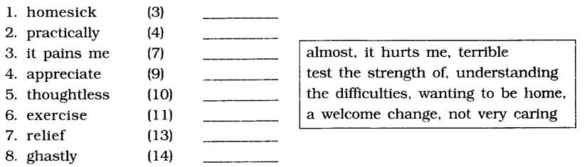 NCERT Solutions for Class 6 English Chapter 5 A Different Kind of School Working with Text Q1