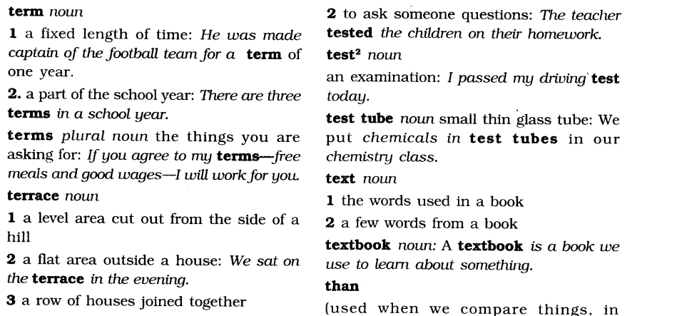 NCERT Solutions for Class 6 English Chapter 5 A Different Kind of School Working with Text Q2