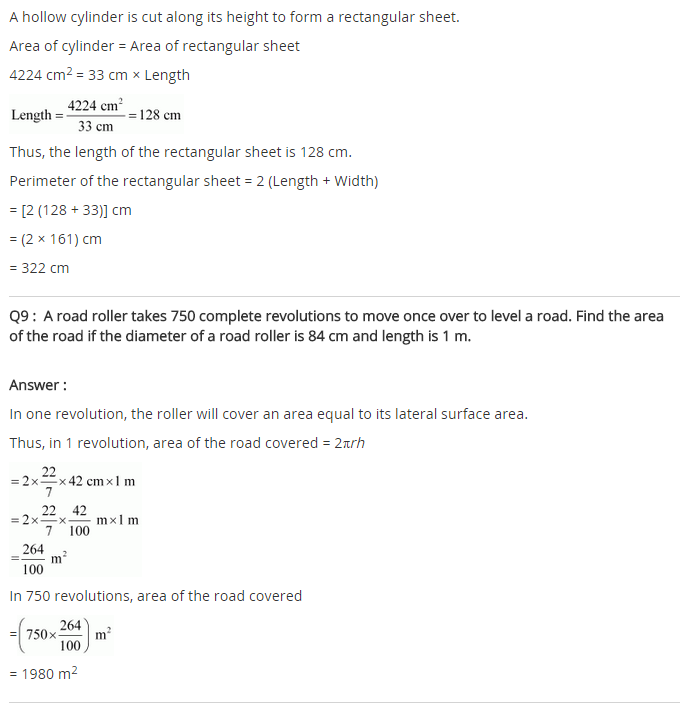 NCERT Solutions for Class 8 Maths Chapter 11 Mensuration Ex 11.3 q-5