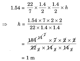 NCERT Solutions for Class 8 Maths Chapter 11 Mensuration Ex 11.4 Q5