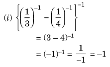 NCERT Solutions for Class 8 Maths Chapter 12 Exponents and Powers Ex 12.1 Q6.1