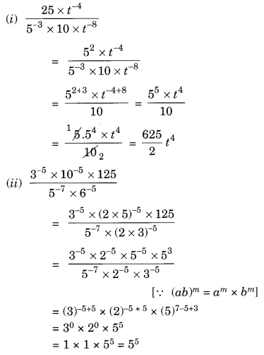 case study based questions on exponents and powers class 8